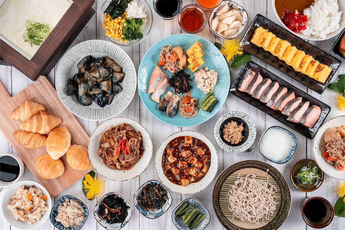 บุฟเฟ่ต์อาหารเช้า