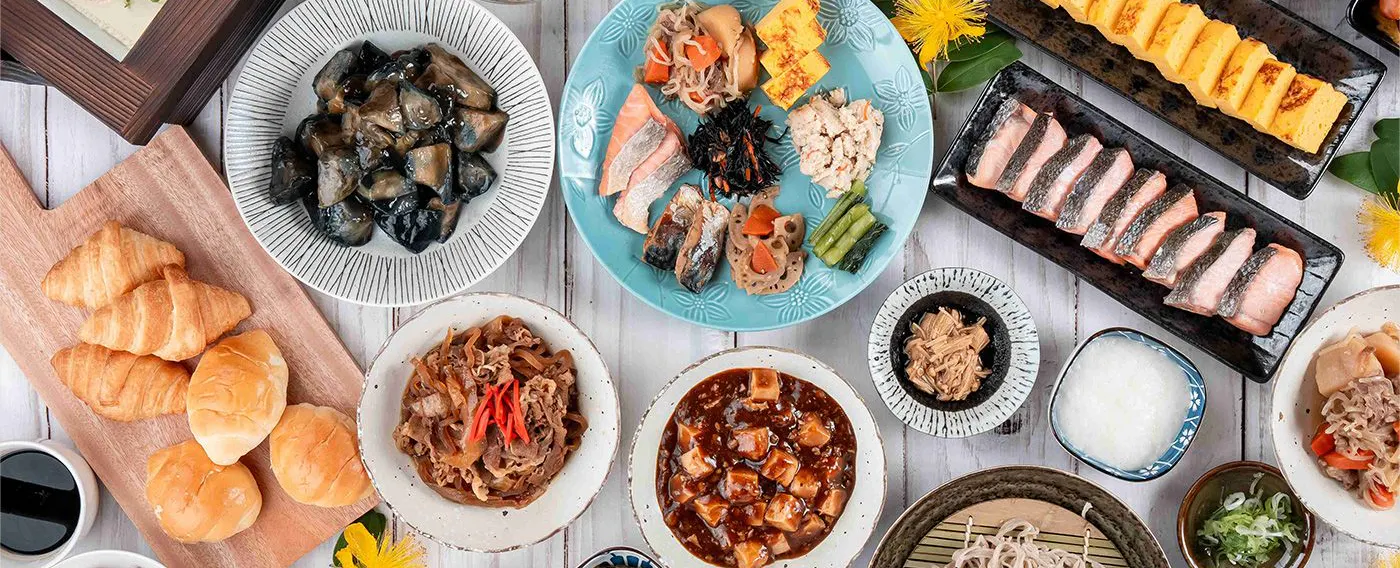 บุฟเฟ่ต์อาหารเช้า