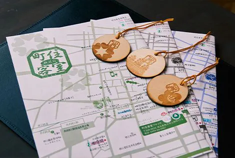 พาสปอร์ตและแผนที่สำหรับเดินเที่ยวเมือง