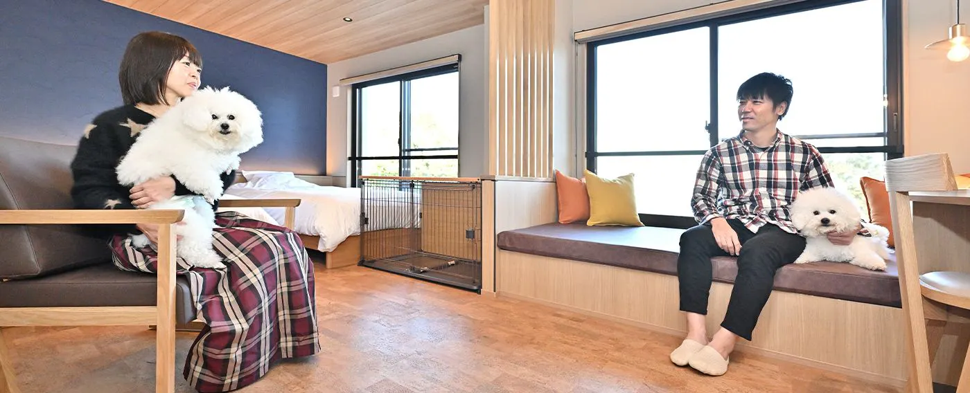 寵物同行專用客房 入住情境