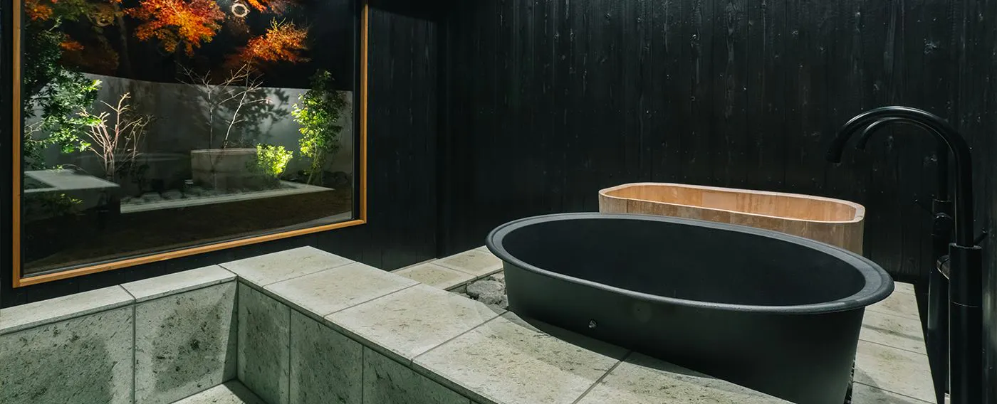 อ่างน้ำเย็นในห้องพัก