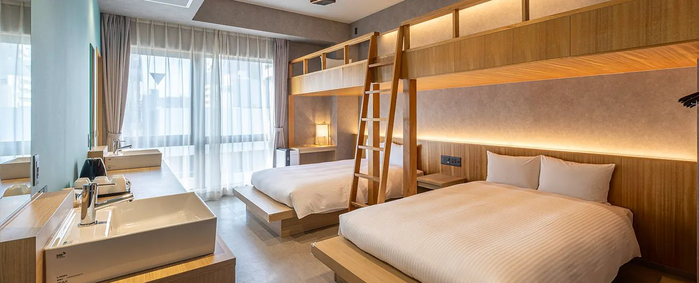 ห้องนอนเตียงสองชั้น