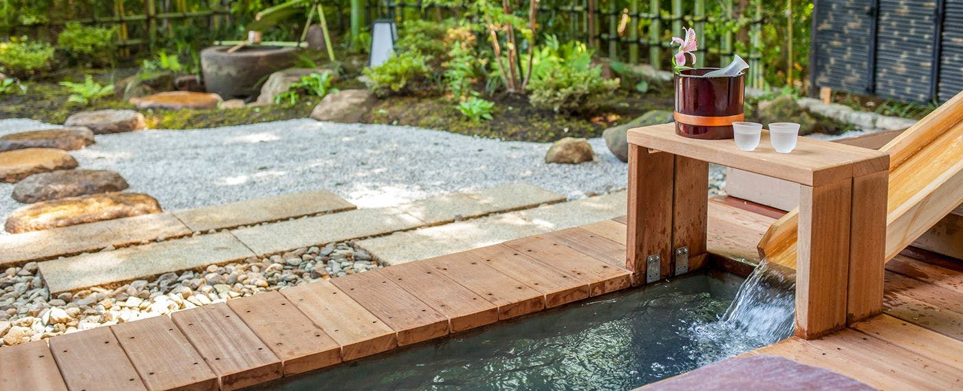 附庭園露天溫泉客房（足湯）