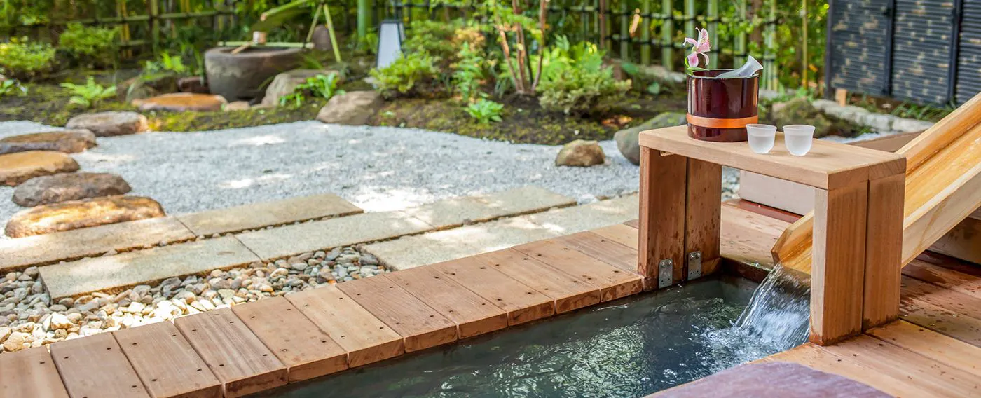 附庭園露天溫泉客房(足湯)