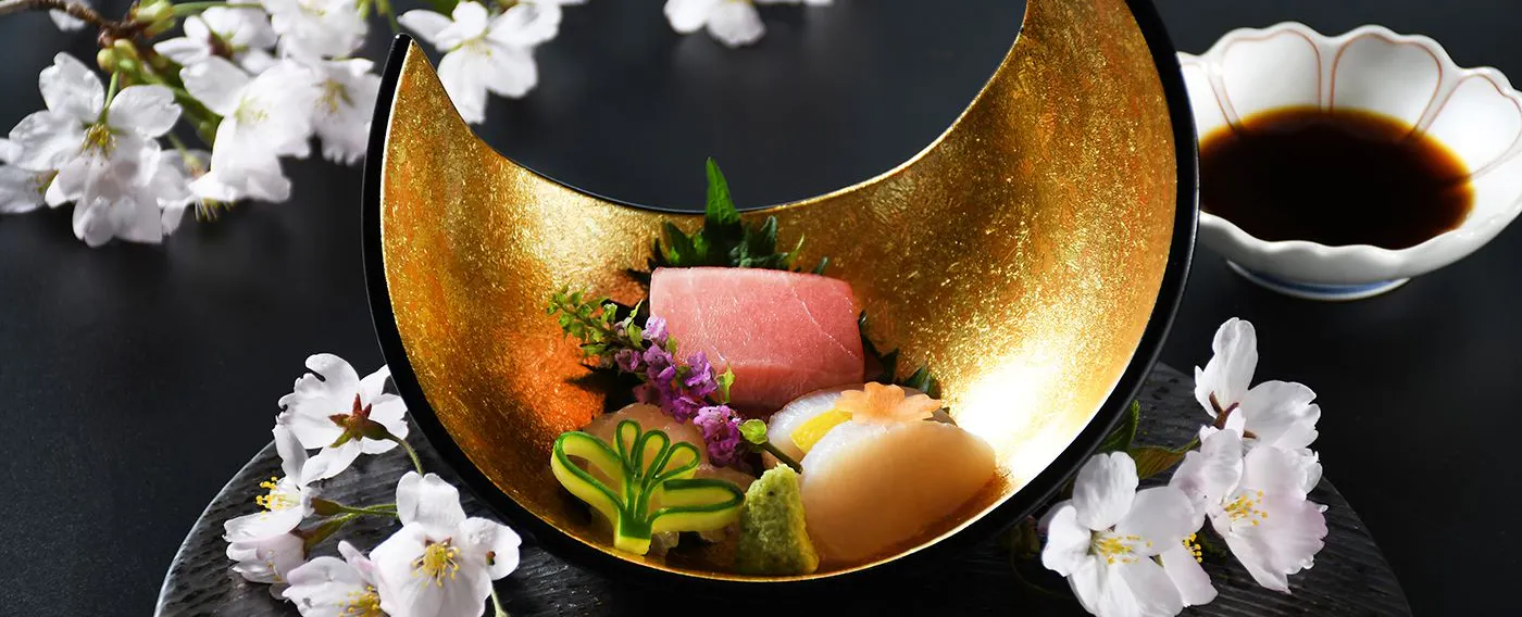 春の会席料理一例