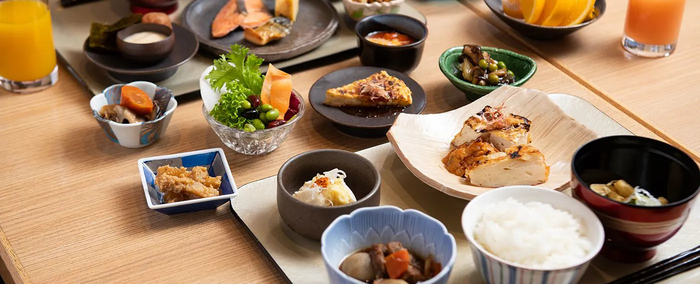 อาหารเช้า “Sky Grill Buffet Musashi”