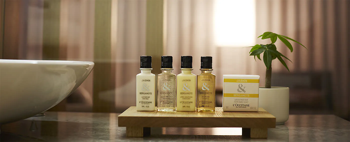 Enjoy a relaxing bath time with L'Occitane "Jasmine & Bergamot".