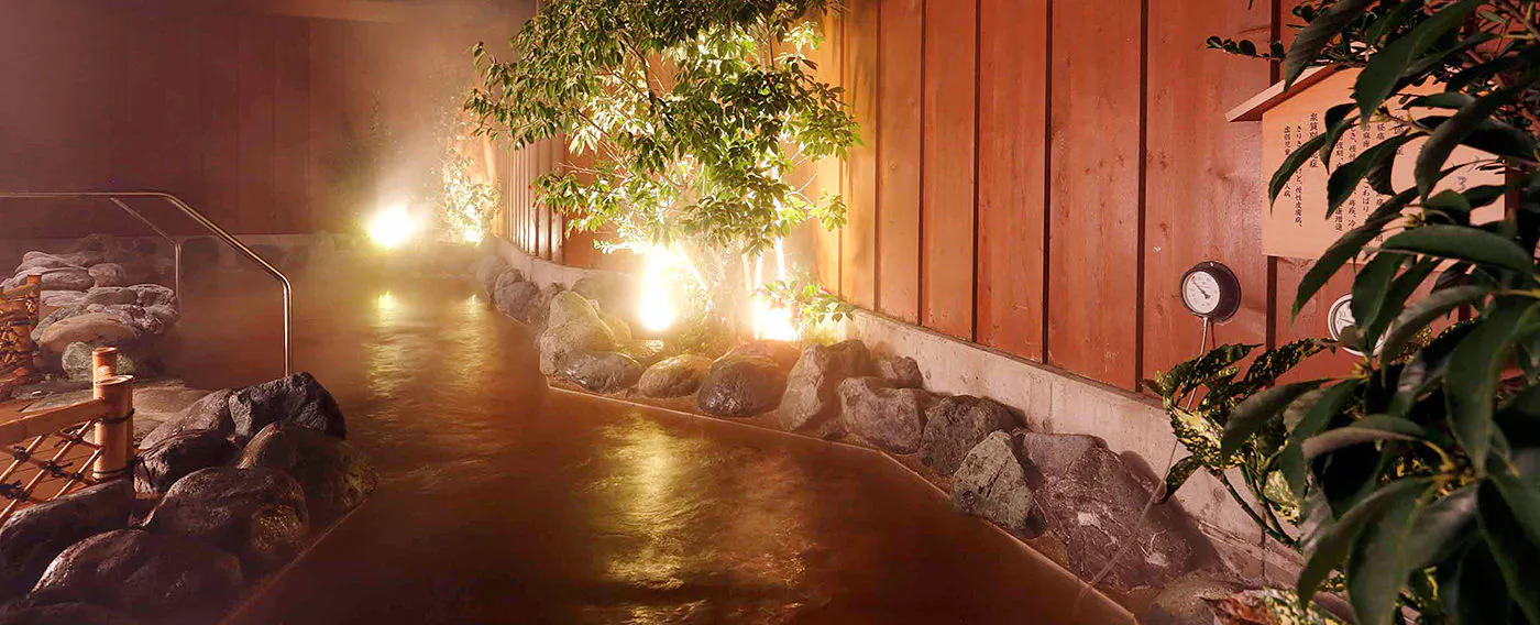 Mata air panas semula jadi '美湯~びゆ~'