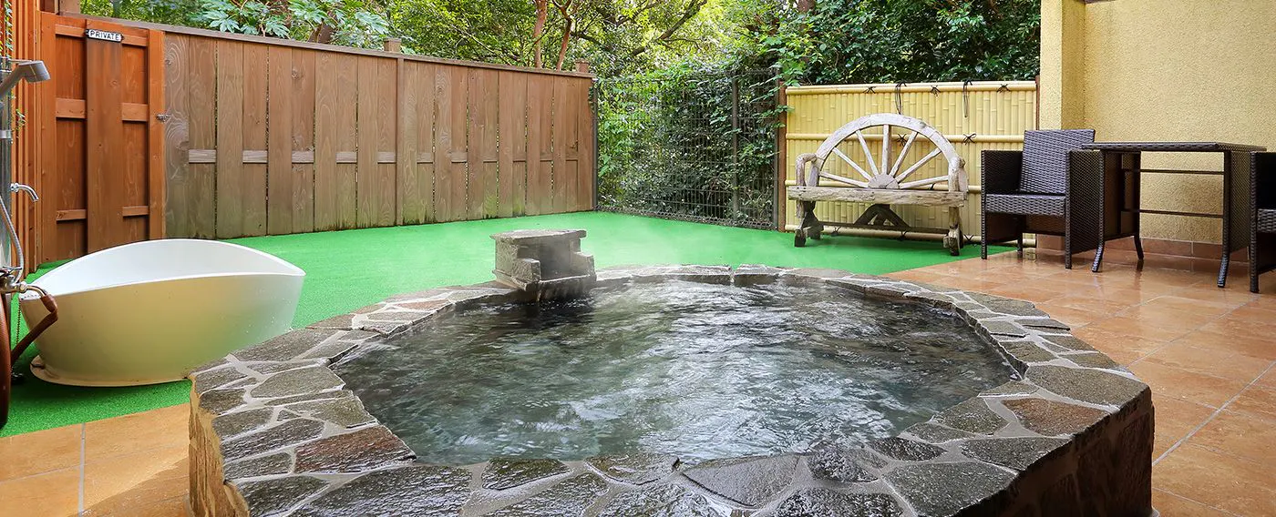 전용 노천탕 예시