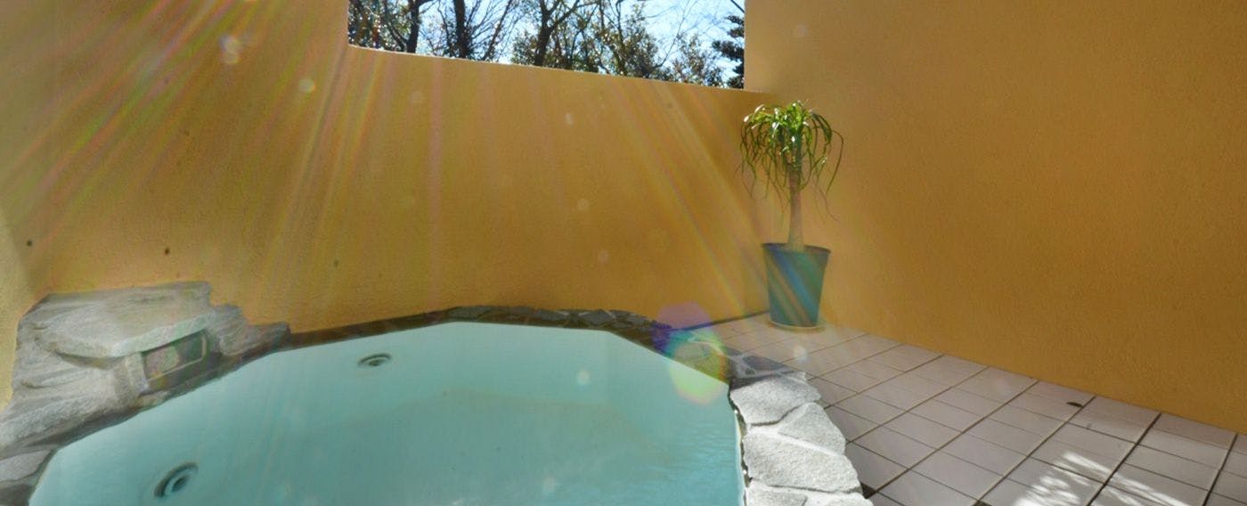 전용 노천탕 예시