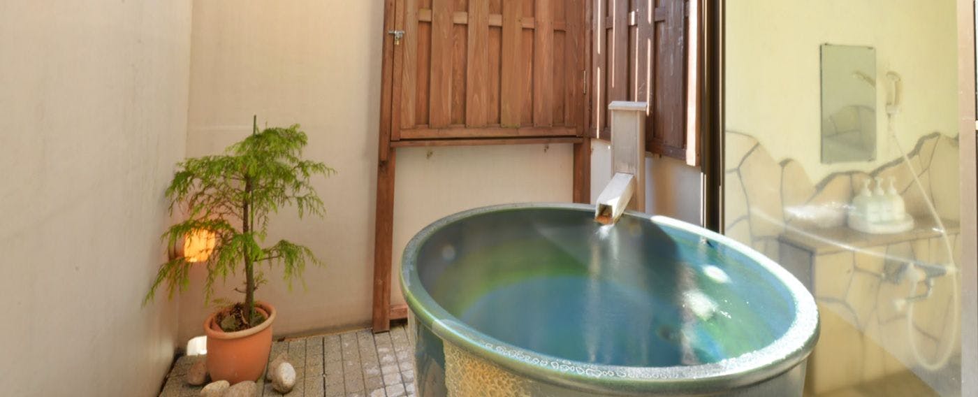 전용 노천탕 예시