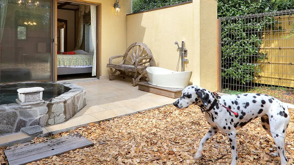 Izu Kogen Pet-Friendly Inn with Open-Air Baths in Every Room - Bettei Ishi no Ie