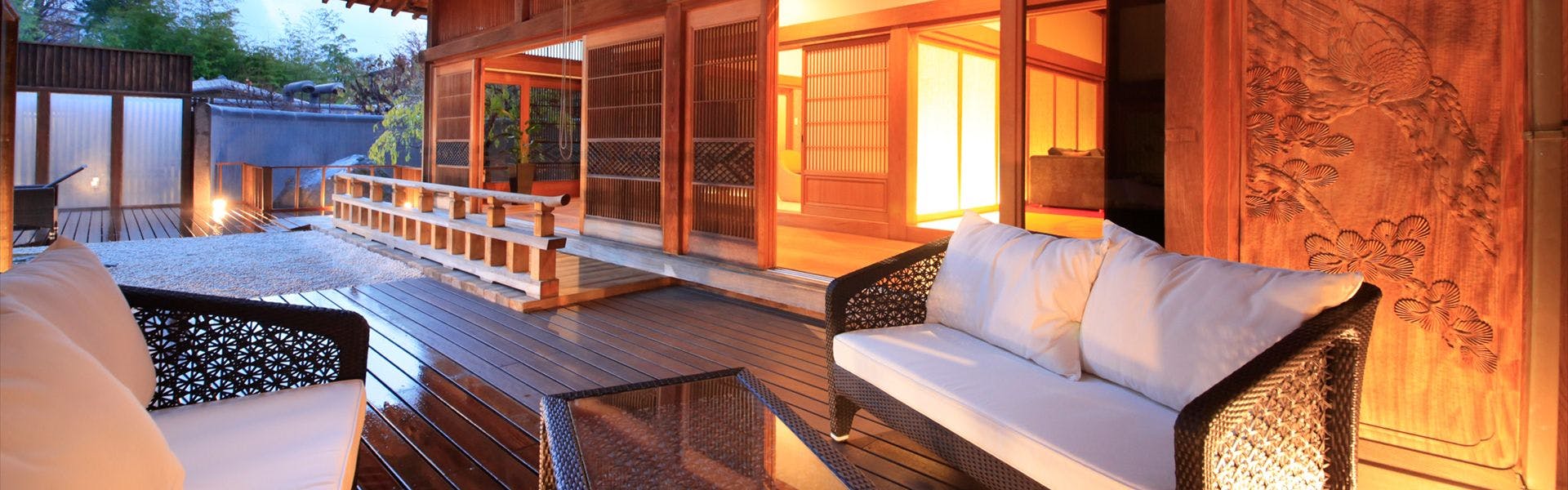 河口湖温泉寺　露天風呂の宿　夢殿