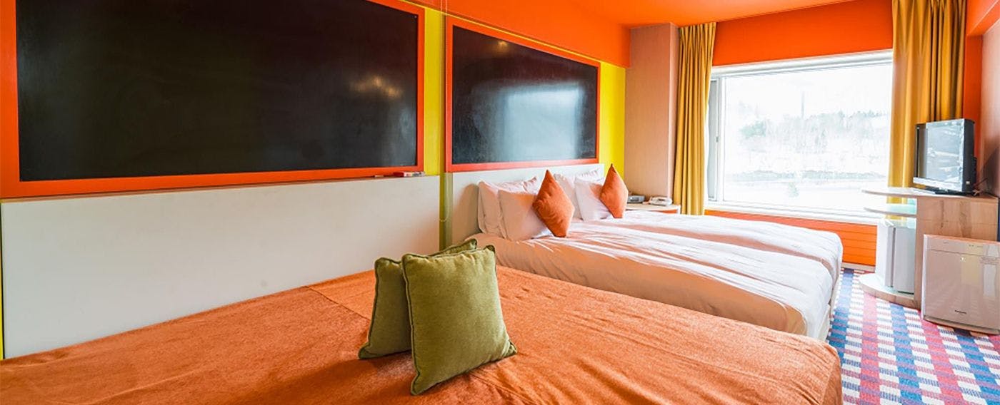 ตัวอย่างห้องพัก