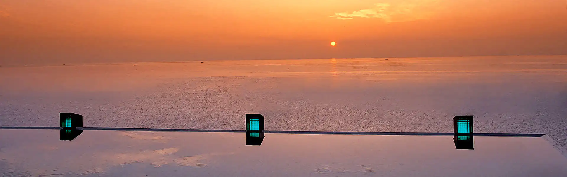 温泉からの眺望