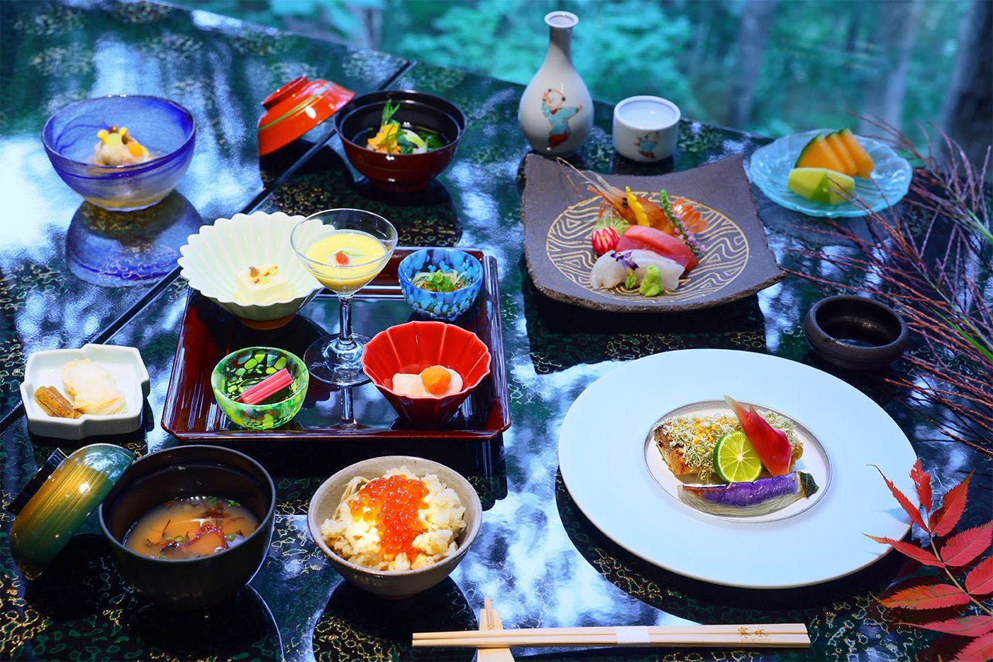 ร้านอาหารญี่ปุ่น “Shakomizu” ตัวอย่างเมนูอาหารหนึ่งรายการ