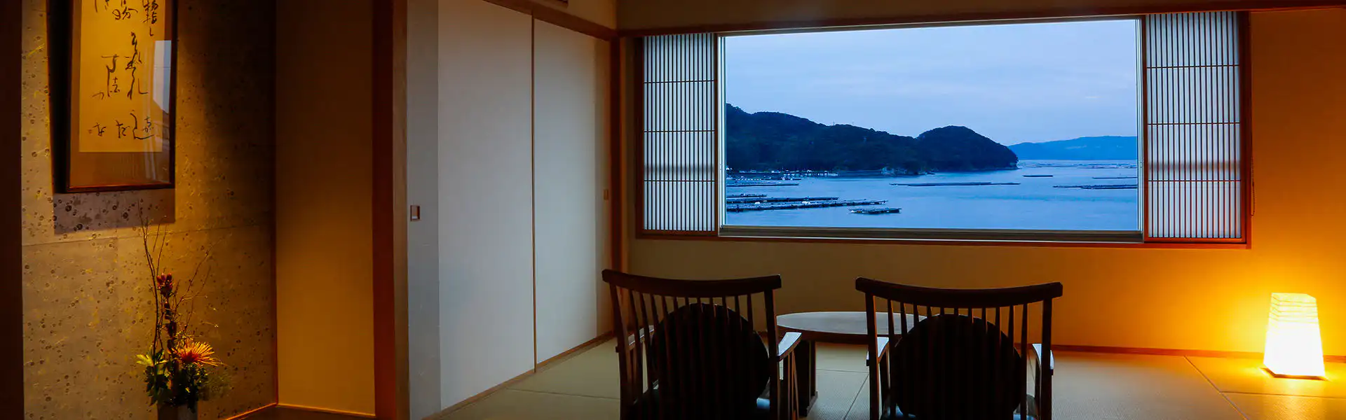 客室からの景色