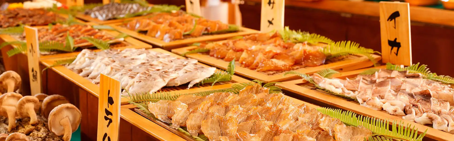 朝食干物バイキング