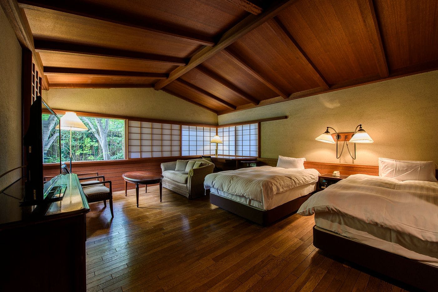 クラブエリア 温泉付離れ 特別室　緑水亭