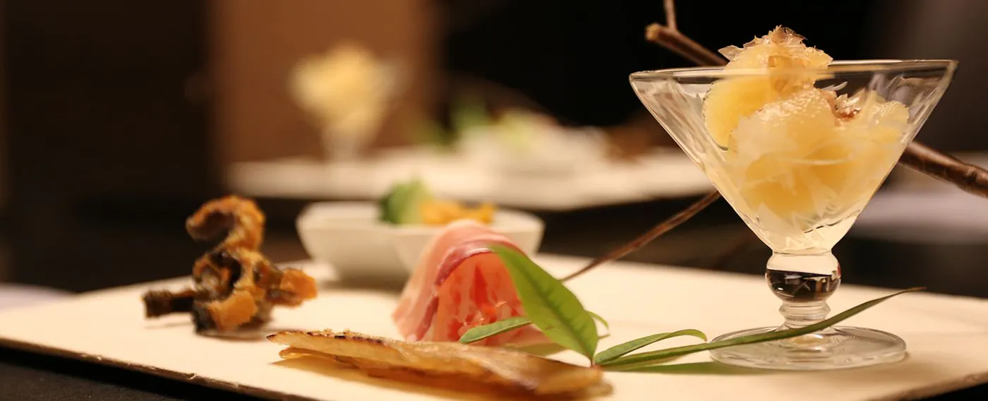 ご夕食一例(前菜イメージ)