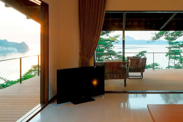 วิลลาห้องนั่งเล่นวิวพาโนรามา