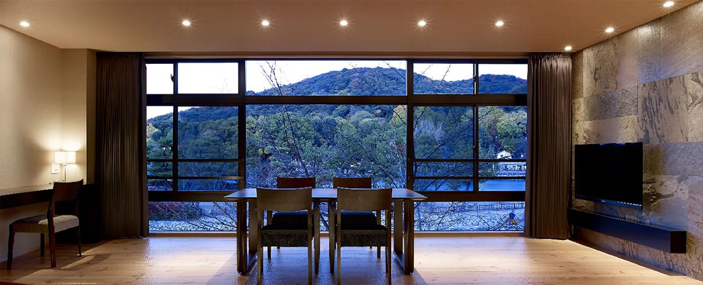 Superior Twin Room ※ Contoh pemandangan dari kamar.