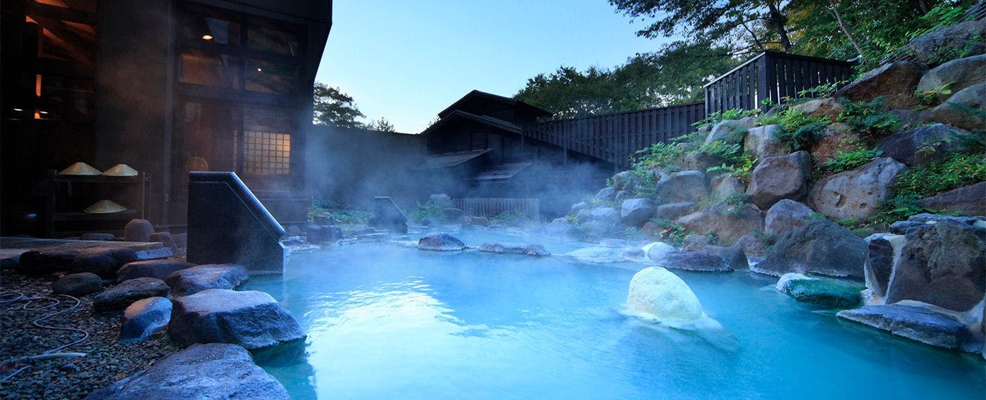'Hachiemon no Yu' Onsen Luar