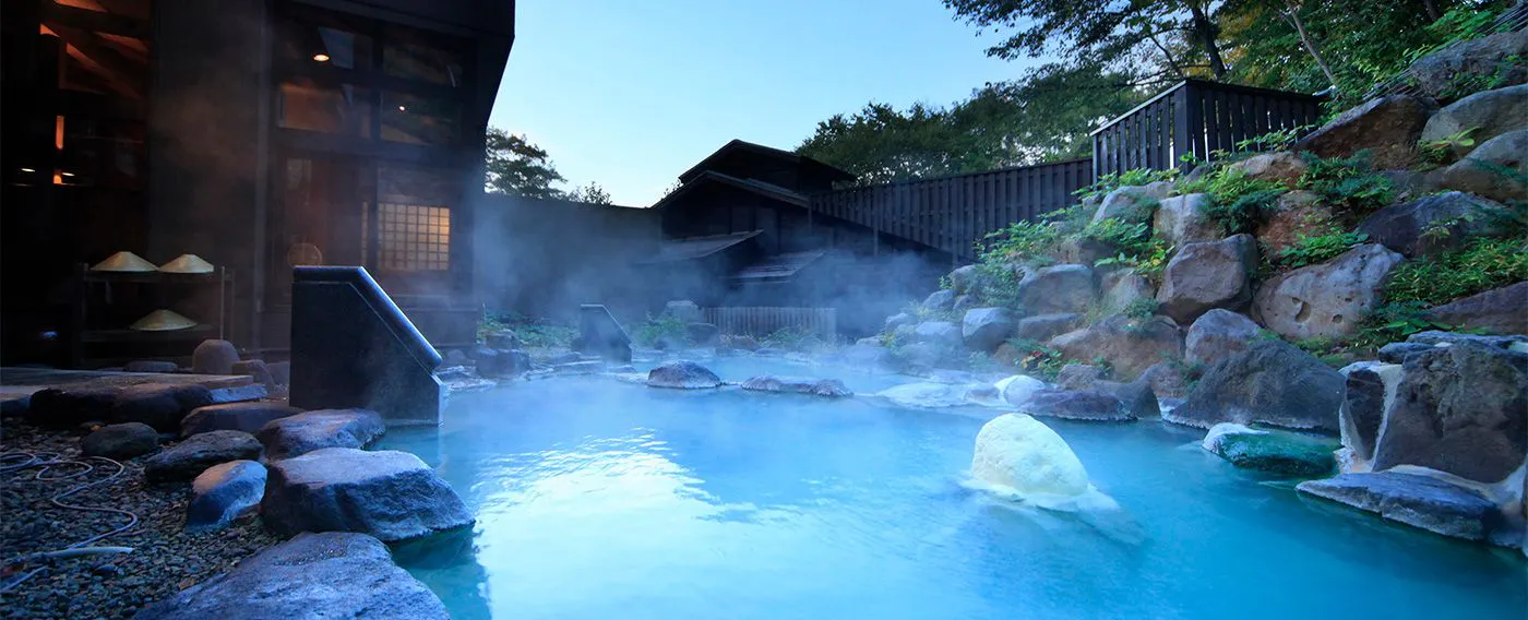 'Hachiemon no Yu' Onsen Luar