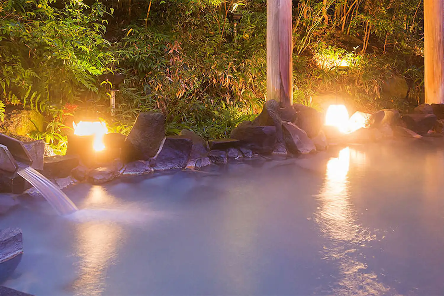 มิตสึกิอัน ออนเซ็นกลางแจ้ง