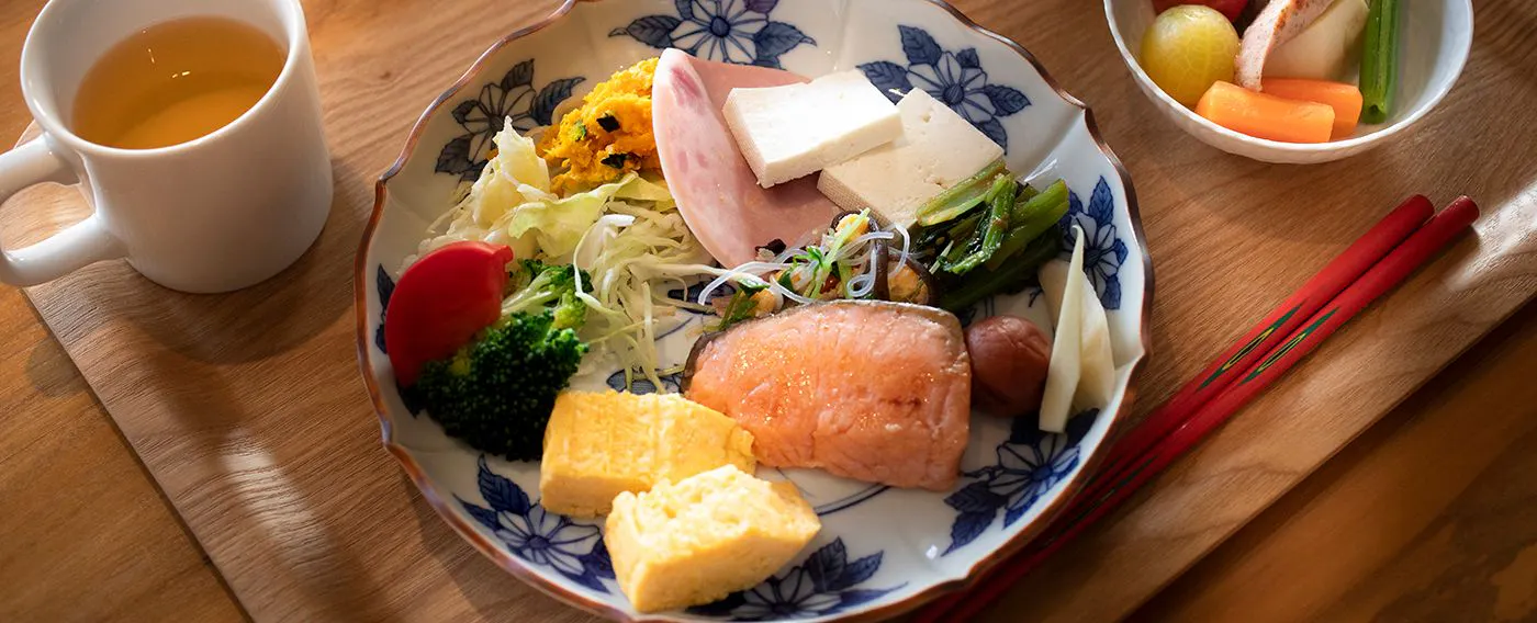 朝食ブュッフェ