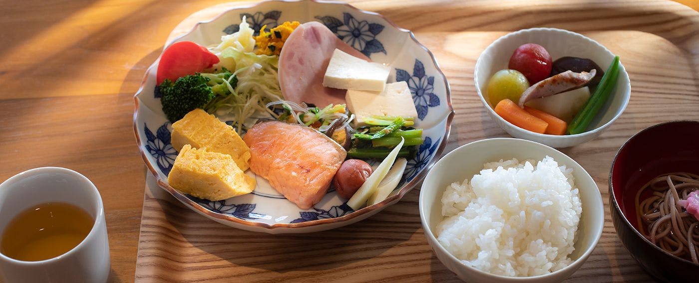 朝食ブュッフェ