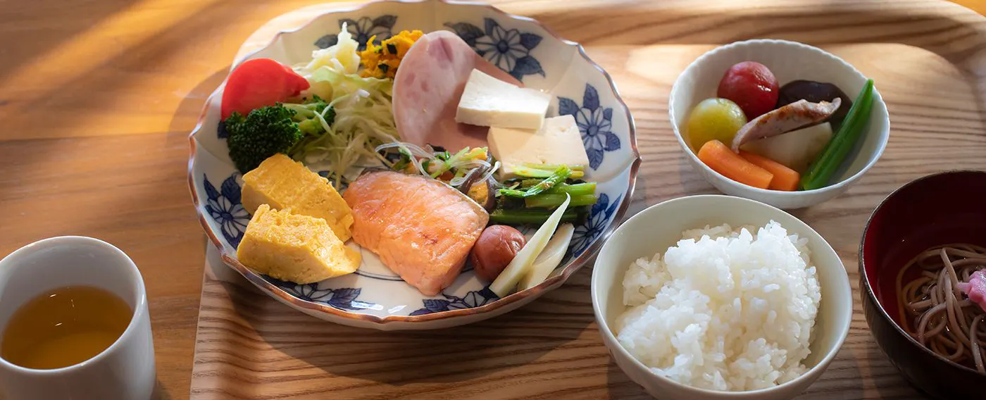 朝食ブュッフェ