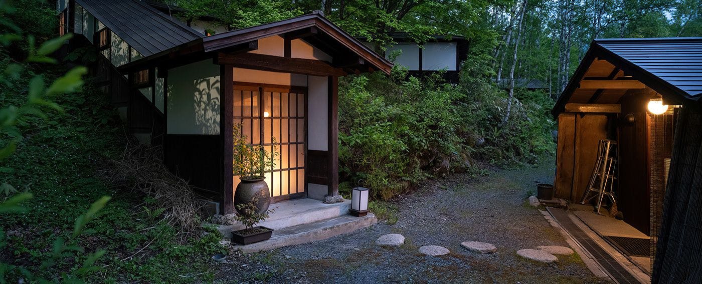 白骨温泉　小梨の湯　笹屋