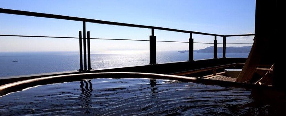 特別室「蒼」客室露天風呂