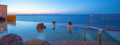 露天風呂が人気の宿