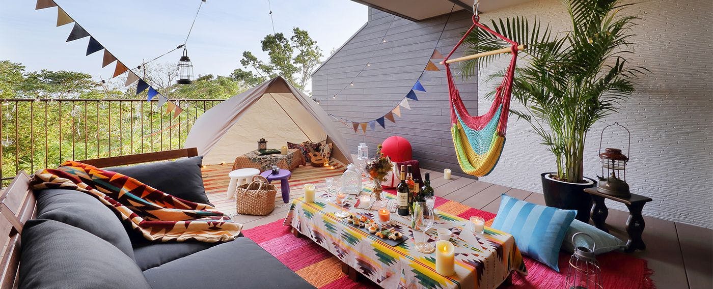 アウトドアリビング