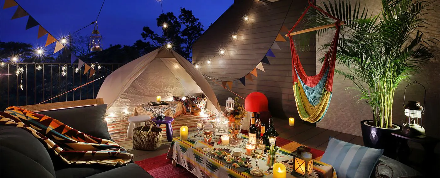 アウトドアリビング