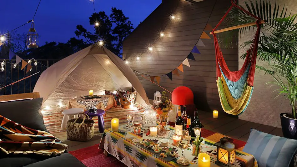 Izu Kogen Onsen Lucy Kiki: Enjoy In-Room Dining with Open-Air Bath