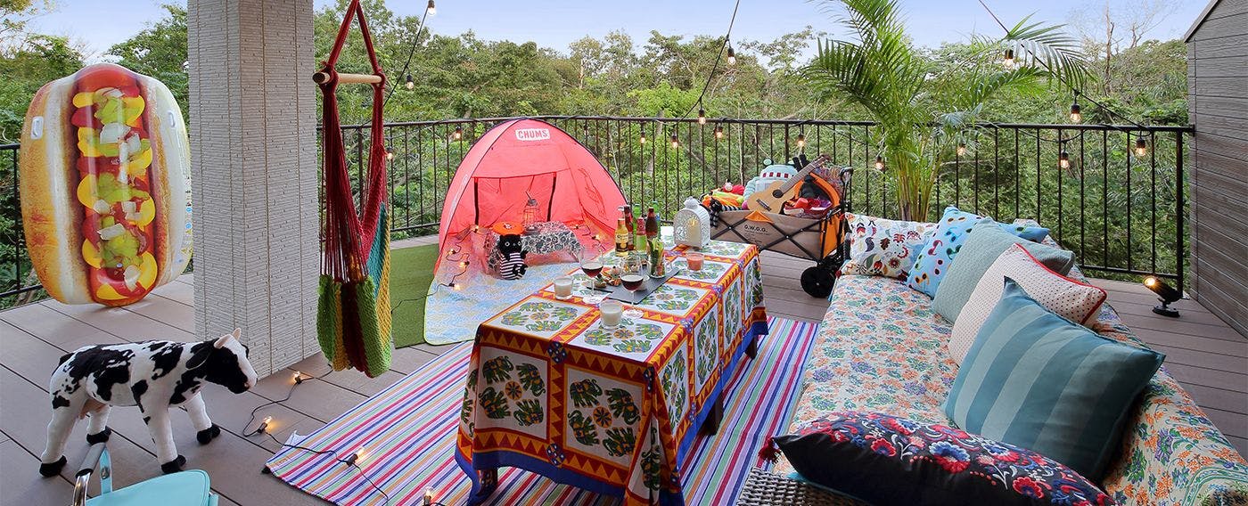 アウトドアリビング