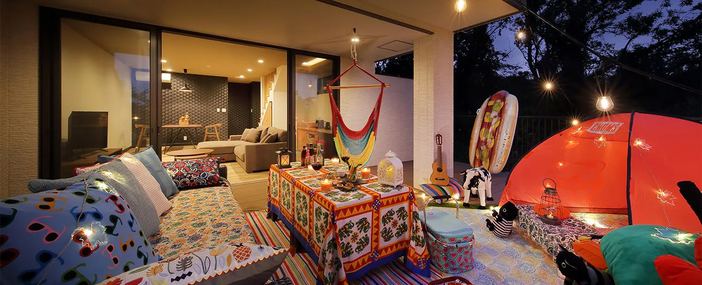 アウトドアリビング