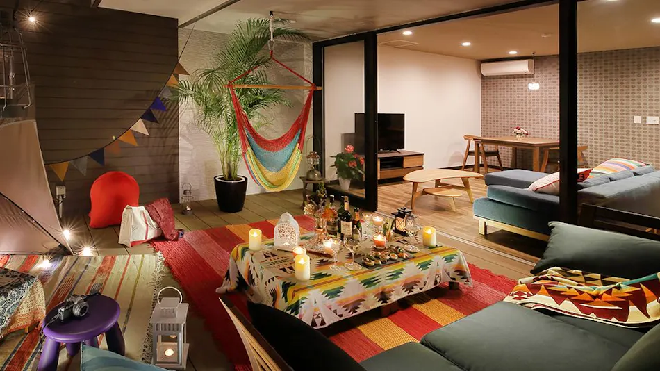 Izu Kogen Onsen Lucy Kiki: Enjoy In-Room Dining with Open-Air Bath