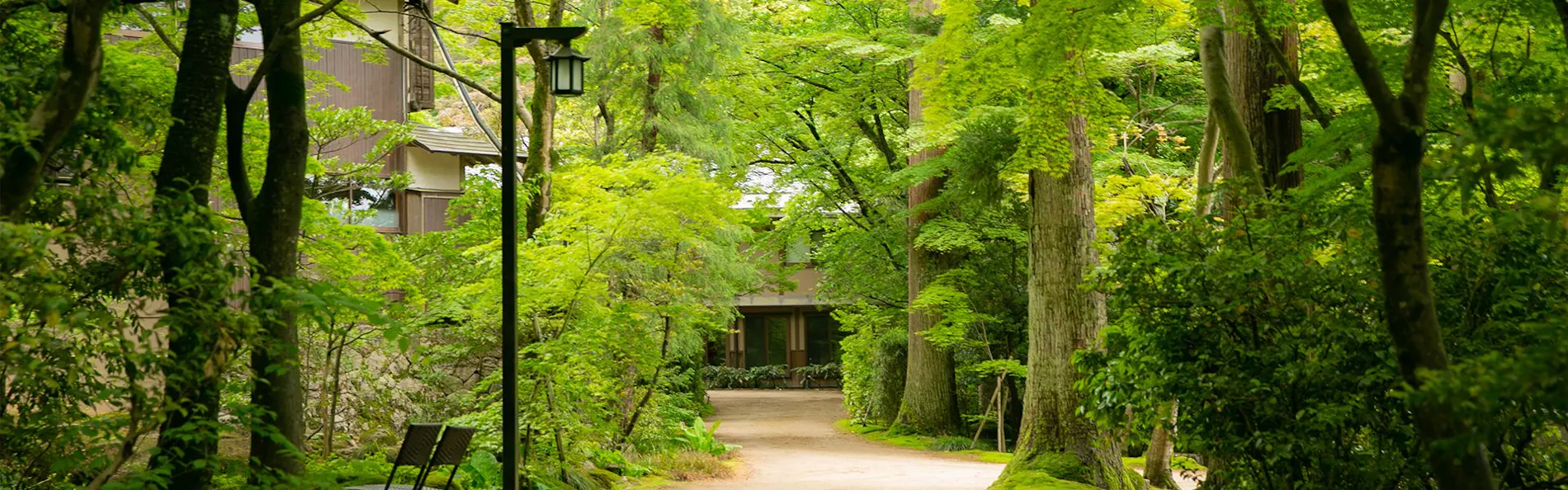 静かな森と文化財離れの宿 環翠楼