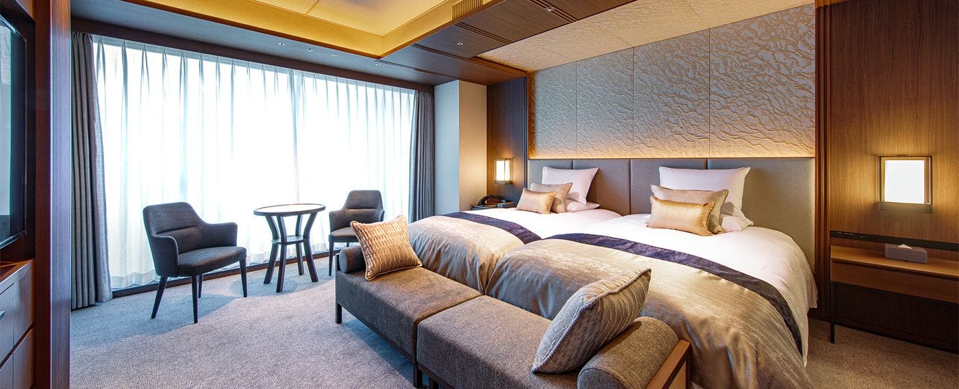 別邸スイート ベッドルーム