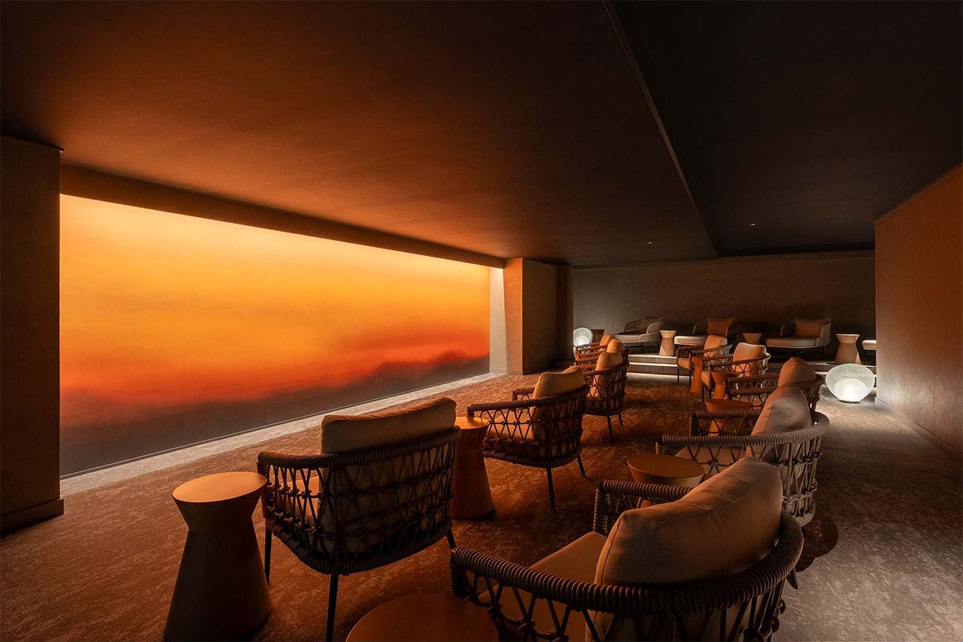 Lounge Mata air panas