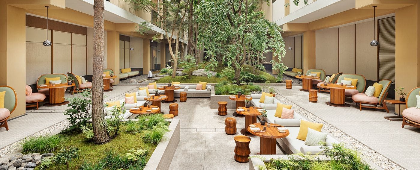 「Sekki」テラス席