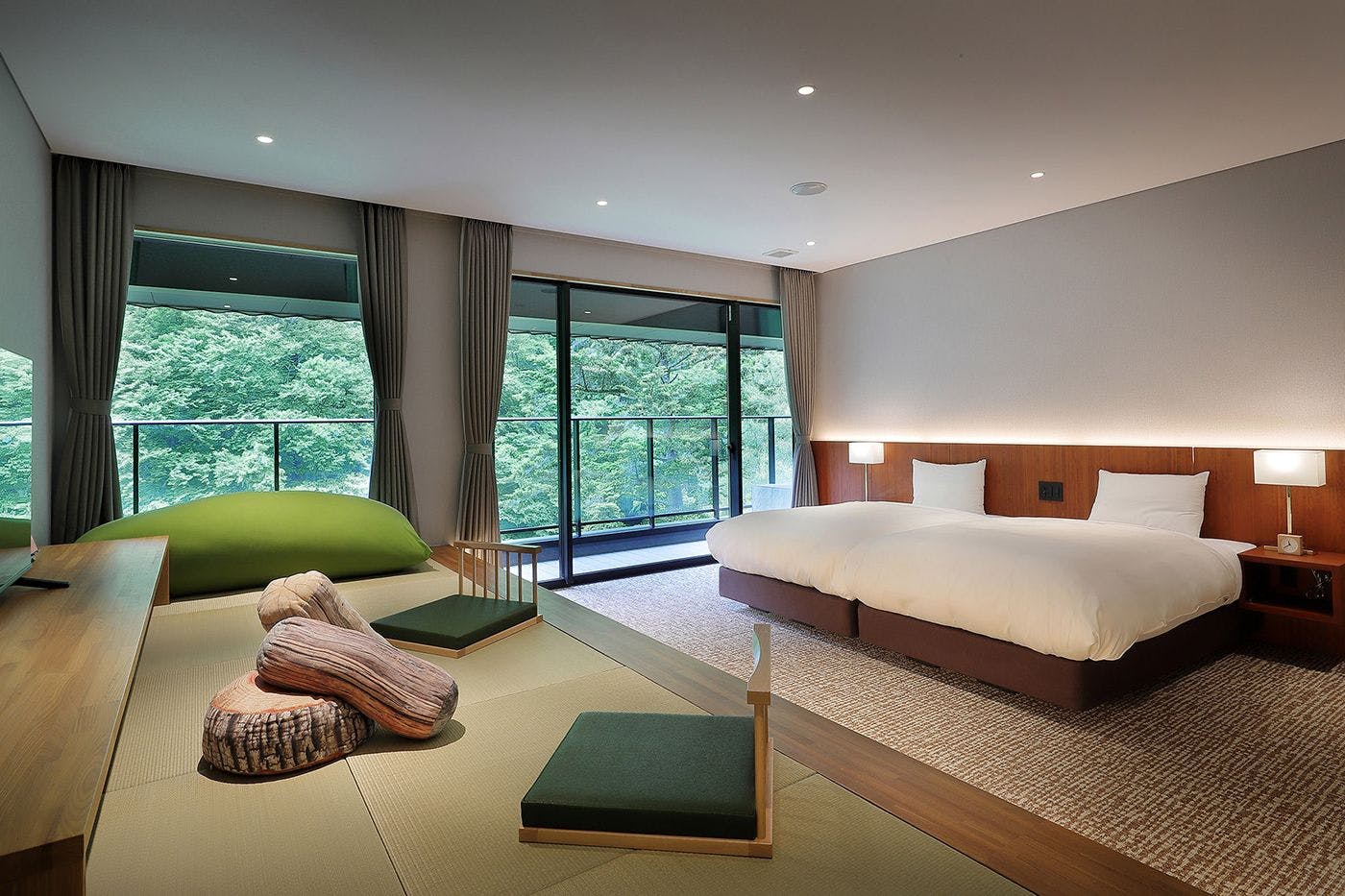 客室露天風呂付のお部屋