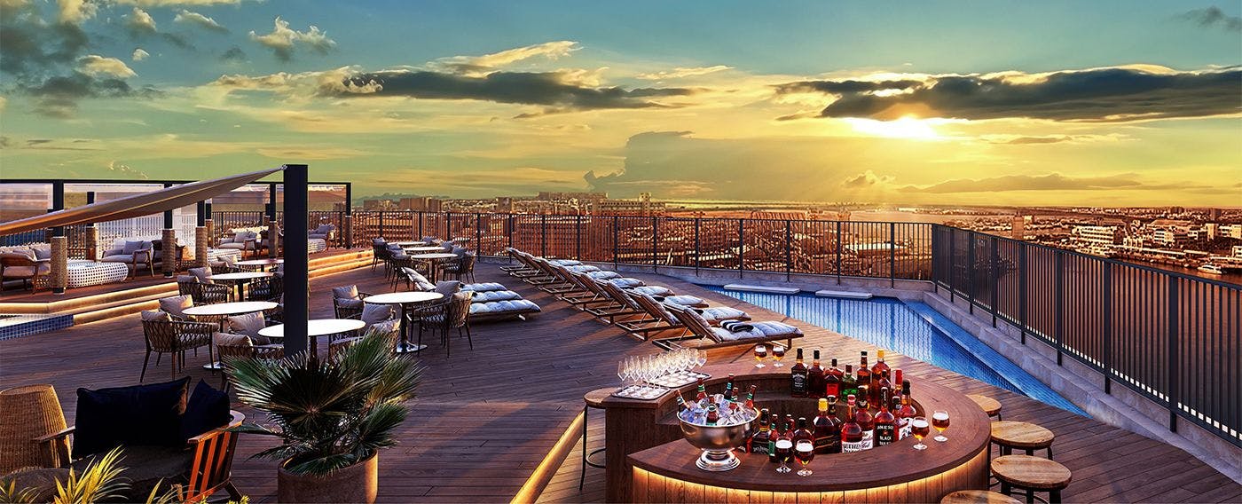 Teras atap (rooftop)