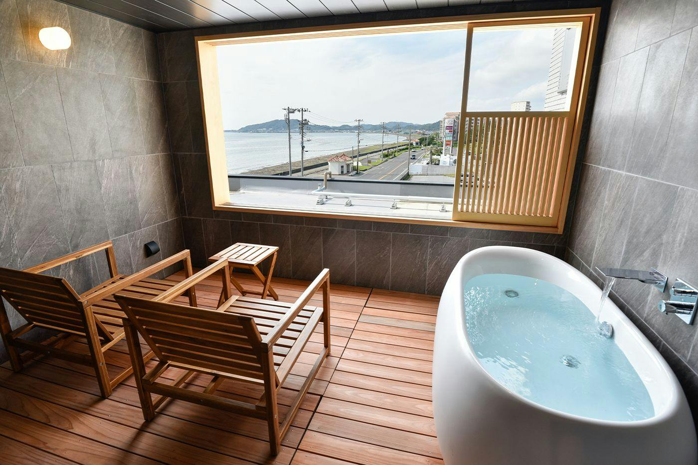 Tateyama Onsen Sunset Coast Shokaku