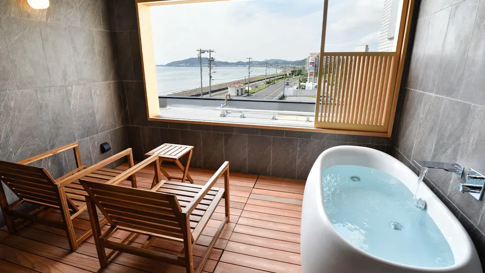 Tateyama Onsen Sunset Coast Shokaku