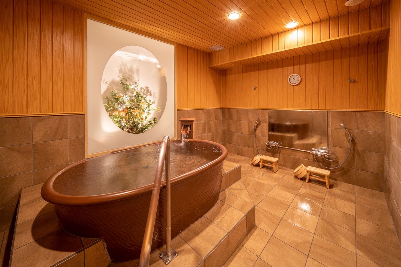 น้ำพุร้อนอ่างอาบน้ำส่วนตัว